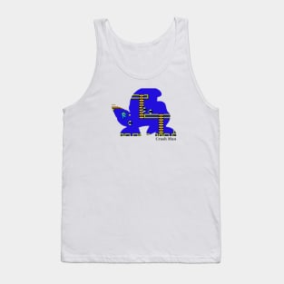 Crash Man Silhouette - Mega Man 2 Tank Top